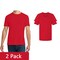 Gildan Men's Softstyle T-shirt, Red Short Sleeve Blank Tee for Creative Projects & Custom Printing